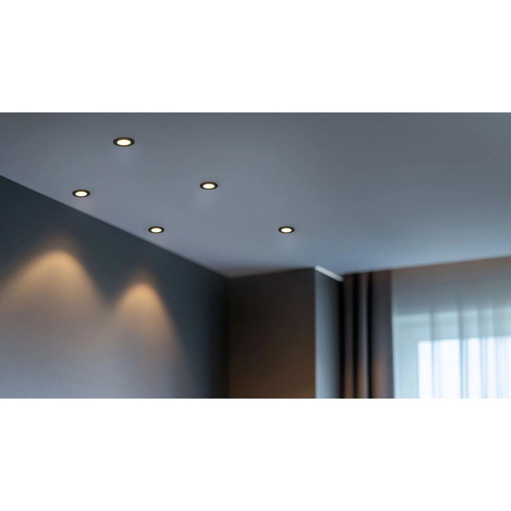 Recessed spotlight Himal black IP65 Trio 4017807657913
