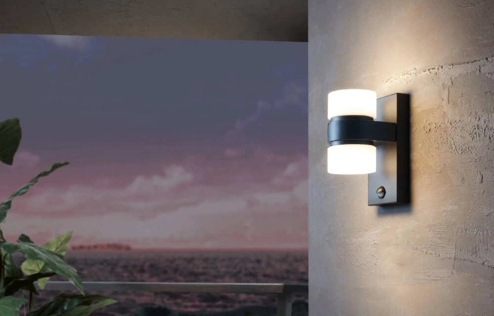 Wall lamp Atollari with motion sensor Eglo 9002759962760