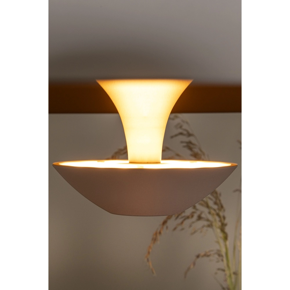 Design pendant lamp Kenneth white Ø 60cm Premium by Lucide 5411212410467