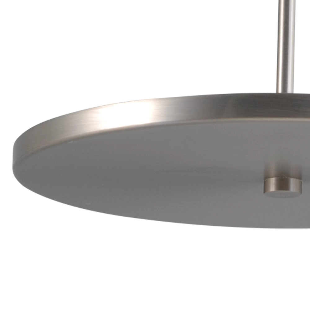 LED flush ceiling light Denia 2 28cm metallic gray Masterlight 8718121211961