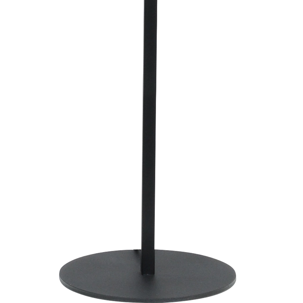 Black table lamp Venus with Flower lampshade Masterlight 8718121218359
