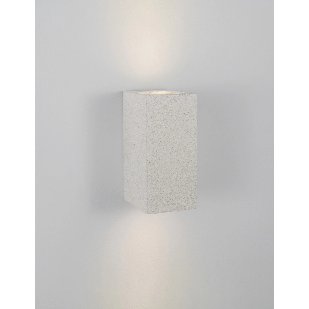 Square spotlight Fuento white 18cm