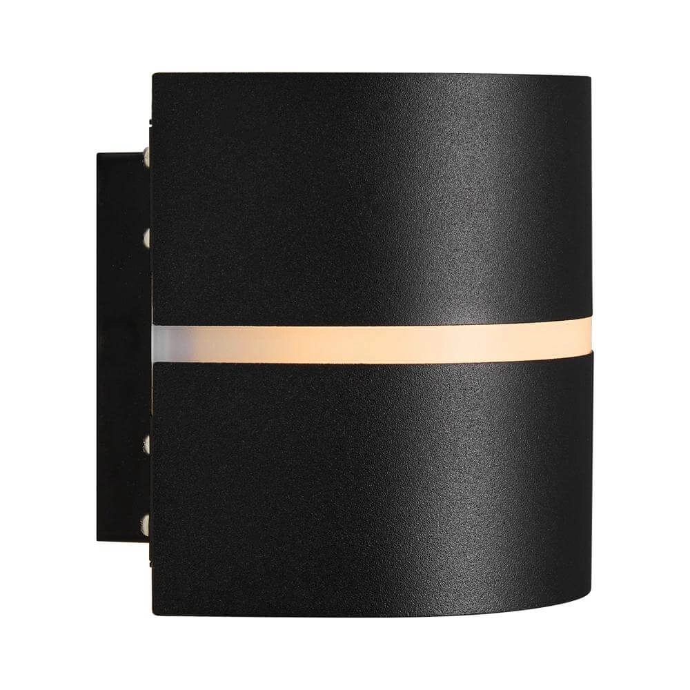 Sleek wall lamp Sibelis black Nordlux 5704924017681