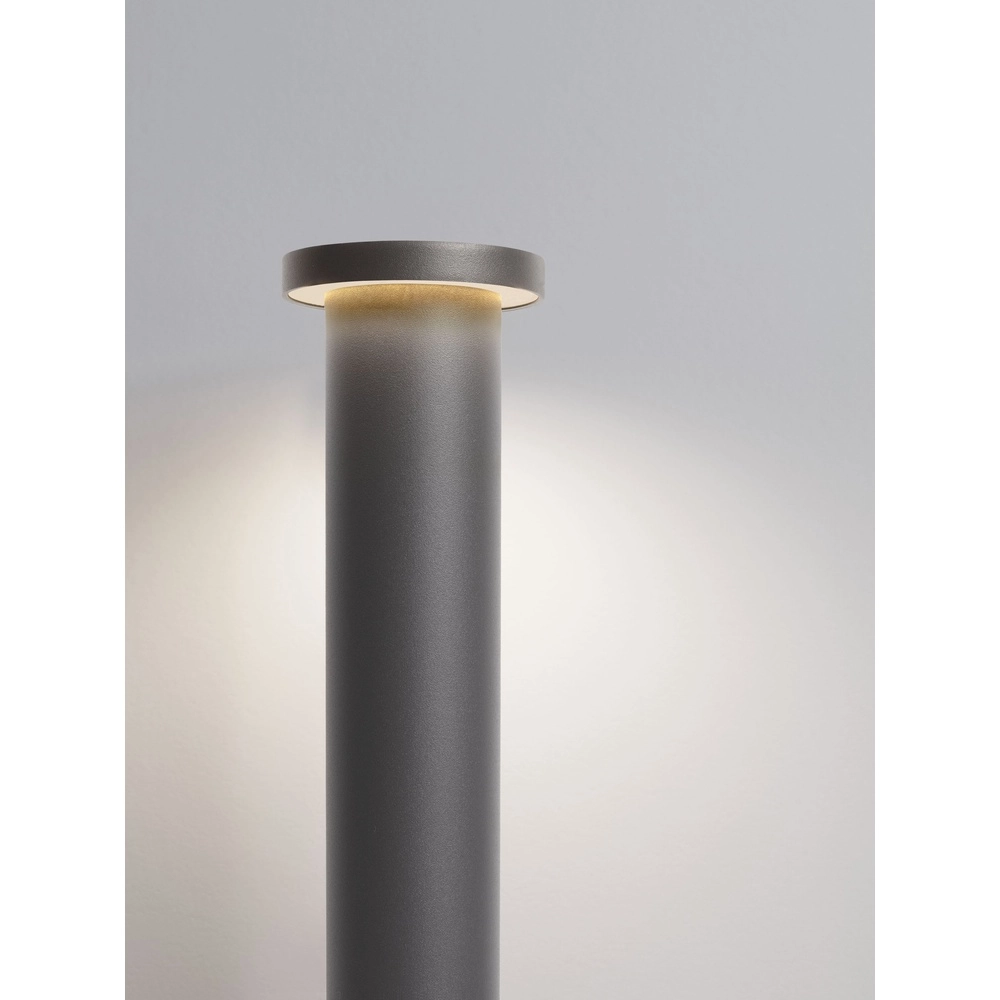 Modern path lighting Bast dark grey 45cm - 2700K Lyora 5212017497611