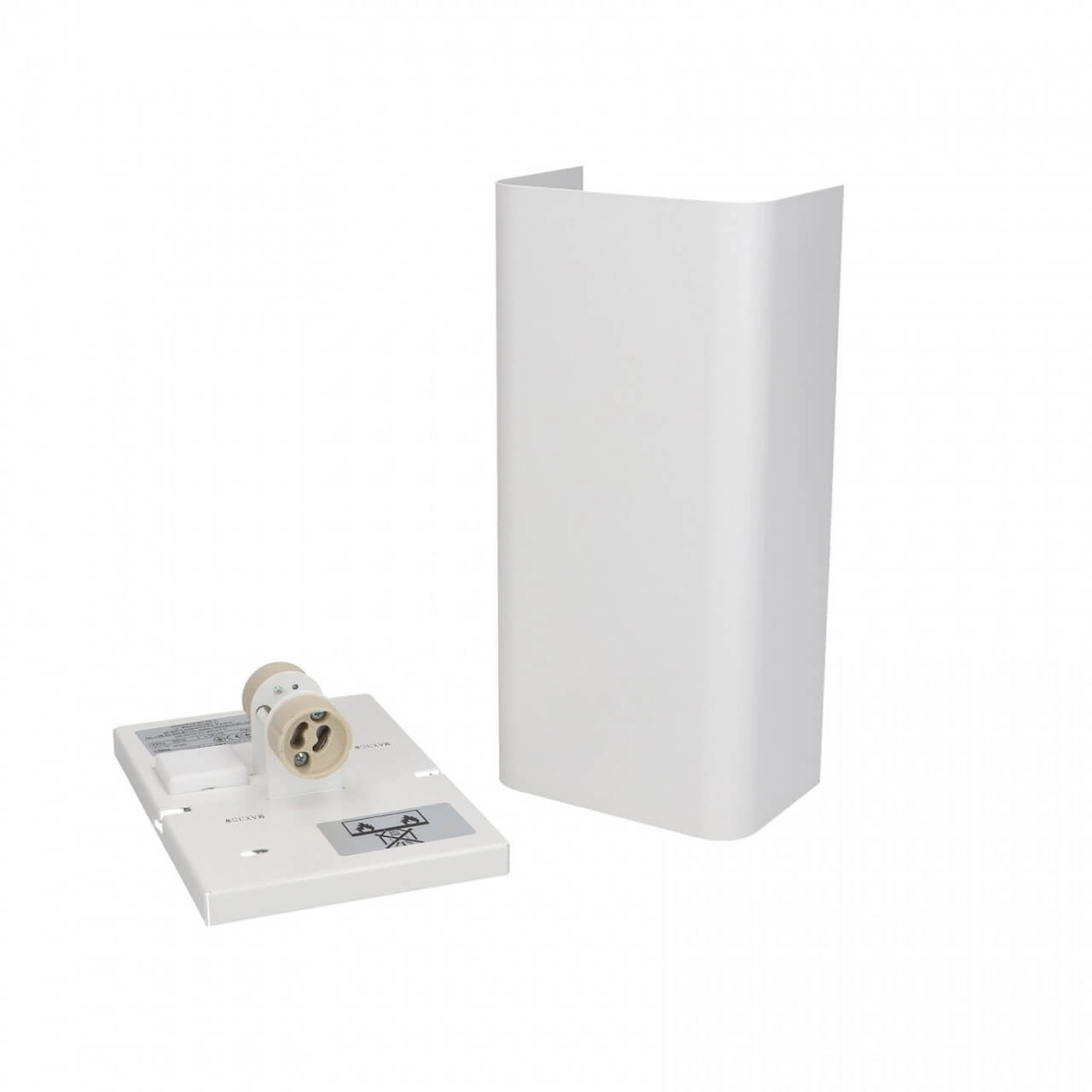 White up- & downlighter Bergen Lyora 5903139970693