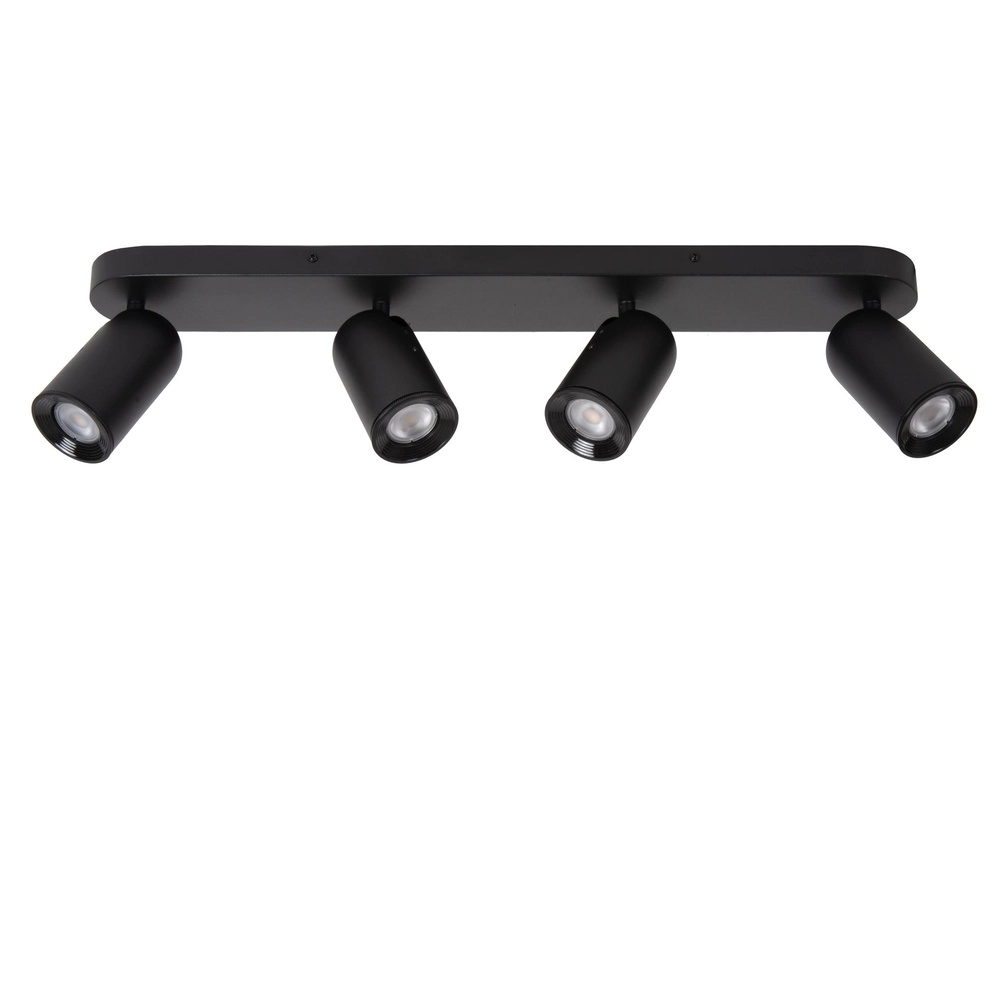 Ceiling spotlight Punch 4-light black