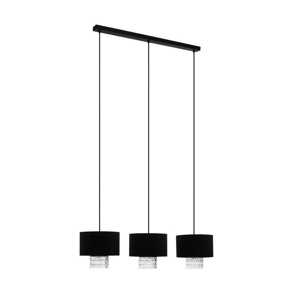Dining room hanging lamp Sapuara with crystal