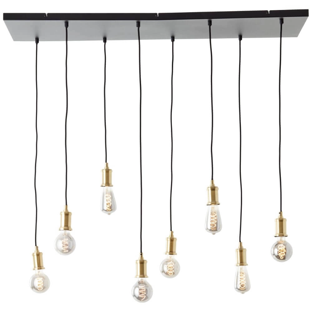 Hanging lamp Darcia with 8 pendulums Brilliant 4004353411700