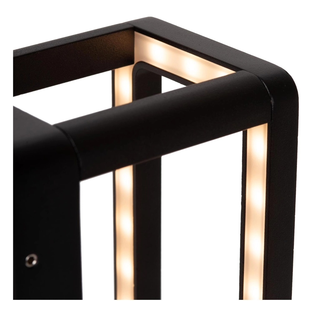 Unique wall lamp Narvik Black Lucide 5411212152022