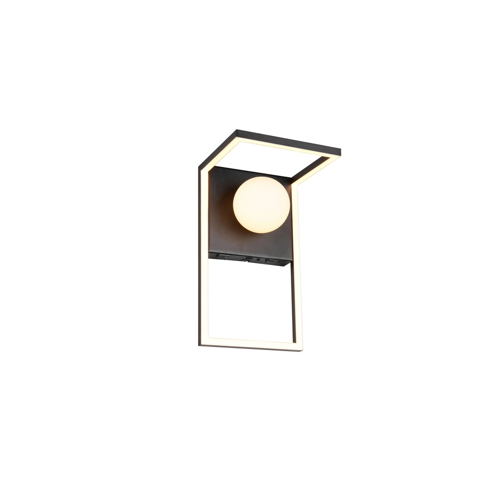 Design wall lamp Arola Black Trio 4017807683530