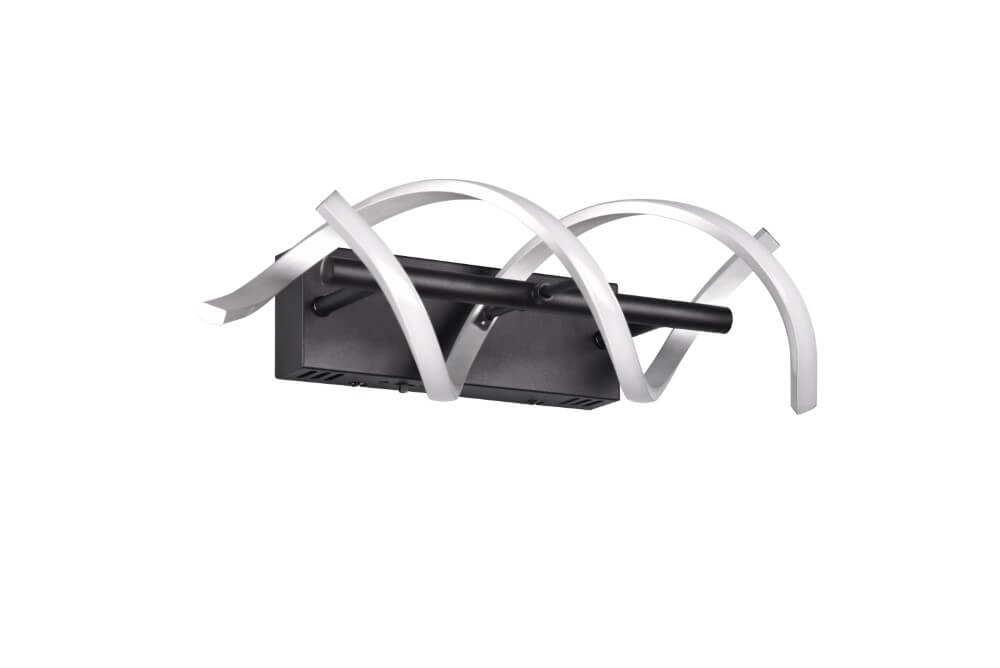 Design wall lamp Sequence brushed metal Trio 4017807541793