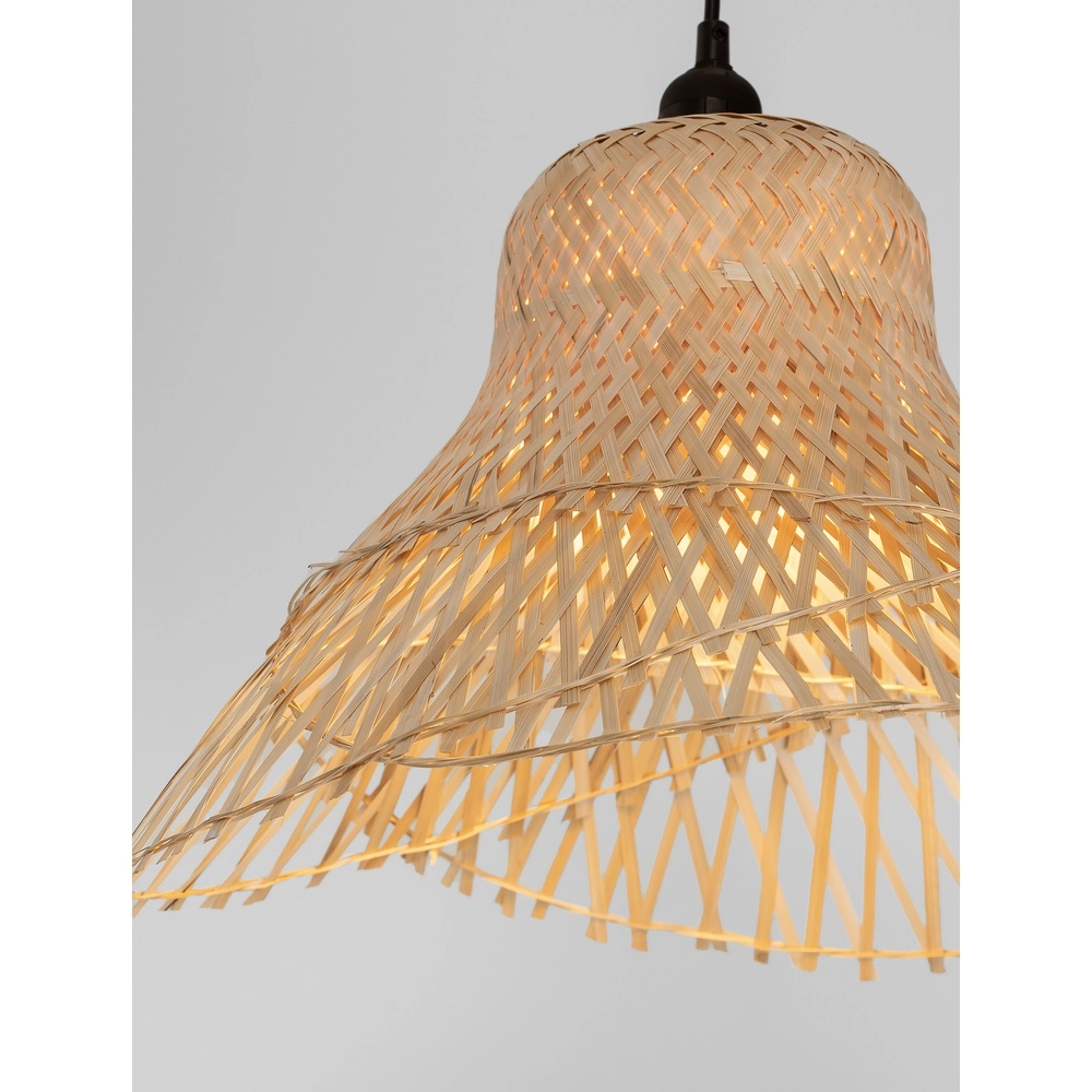 Rattan pendant lamp Aura Ø 45cm Lyora 5212017455826