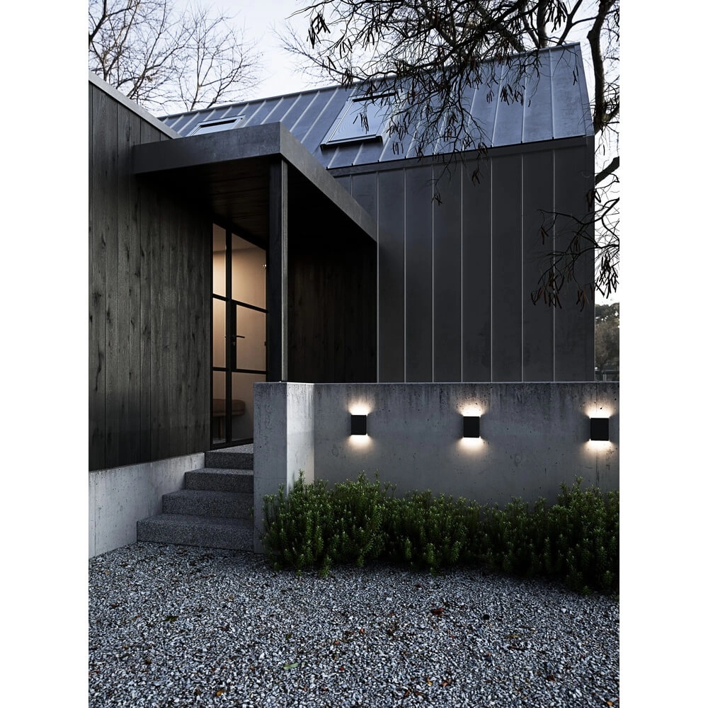 Wall lamp black Fold Wide design Nordlux 5704924000584