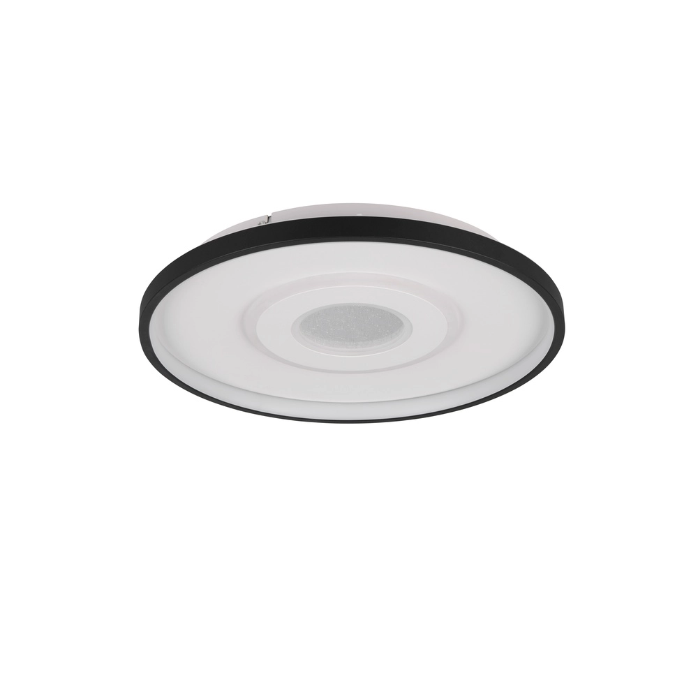 Round ceiling lamp Nazar black and white Trio 4017807659641