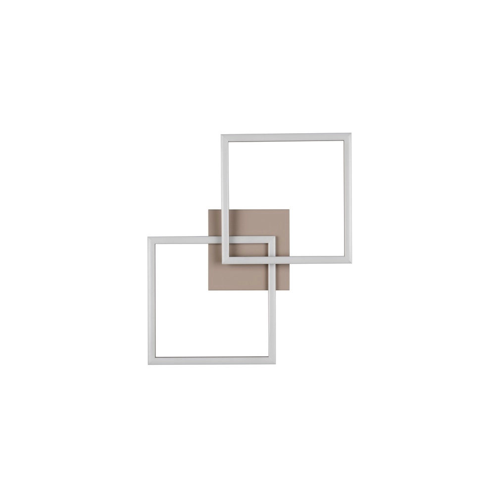 Modern ceiling lamp Trail 60cm sand brown