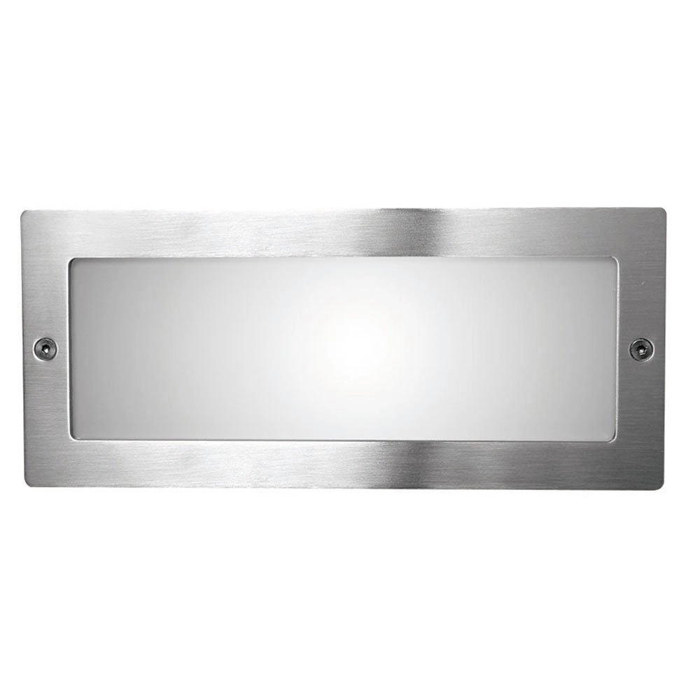 Recessed wall lamp Spotpro 1-compartment metallic grey