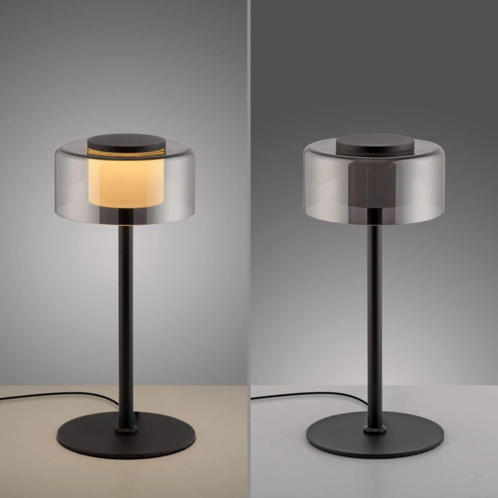 Black table lamp Rika Paul Neuhaus 4012248385227