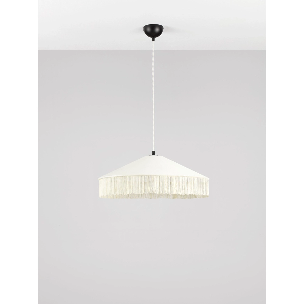 Tiffany pendant lamp Velvy beige Lyora 5212017493781