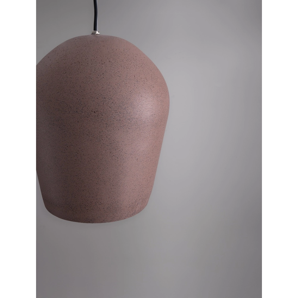 Pendant lamp Omio Ø 29cm earth brown Lyora 5212017468888