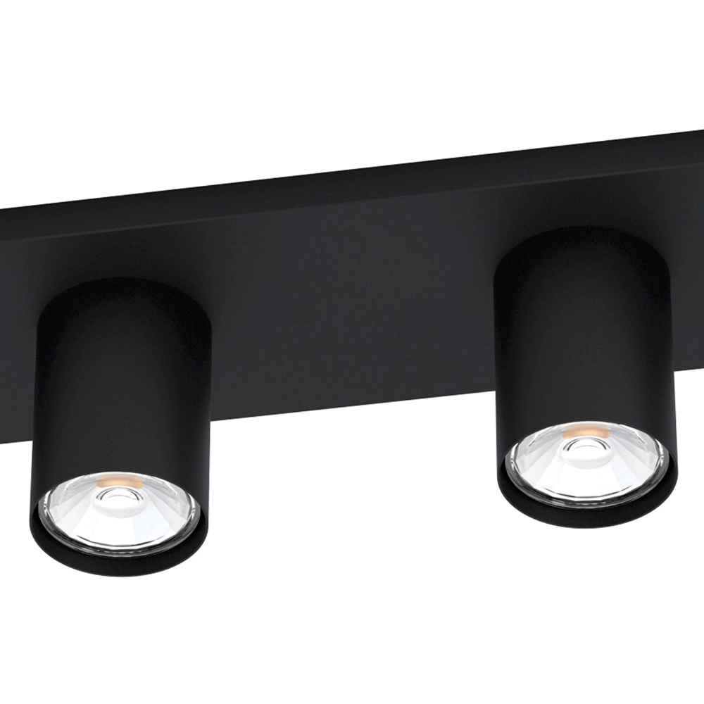Surface-mounted spotlight Valcasotto black Eglo 9002759995157