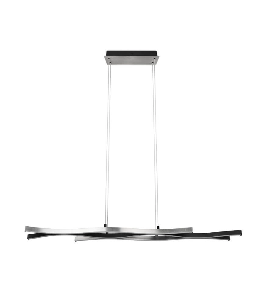 Hanging lamp Blaze black with metal Trio 4017807540161