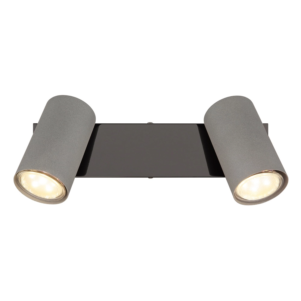 Ceiling lamp 2-lights Robby gunmetal Globo 9007371474547