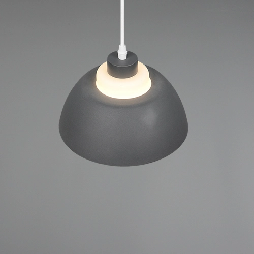 Design pendant lamp Tilos anthracite Ø 23cm Trio 4017807682403