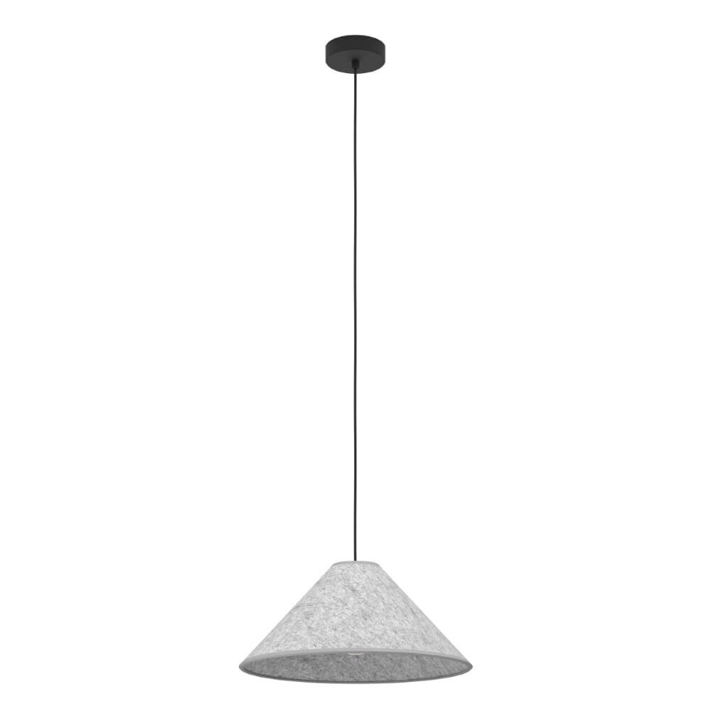 Textile pendant lamp Alsager Ø 41cm