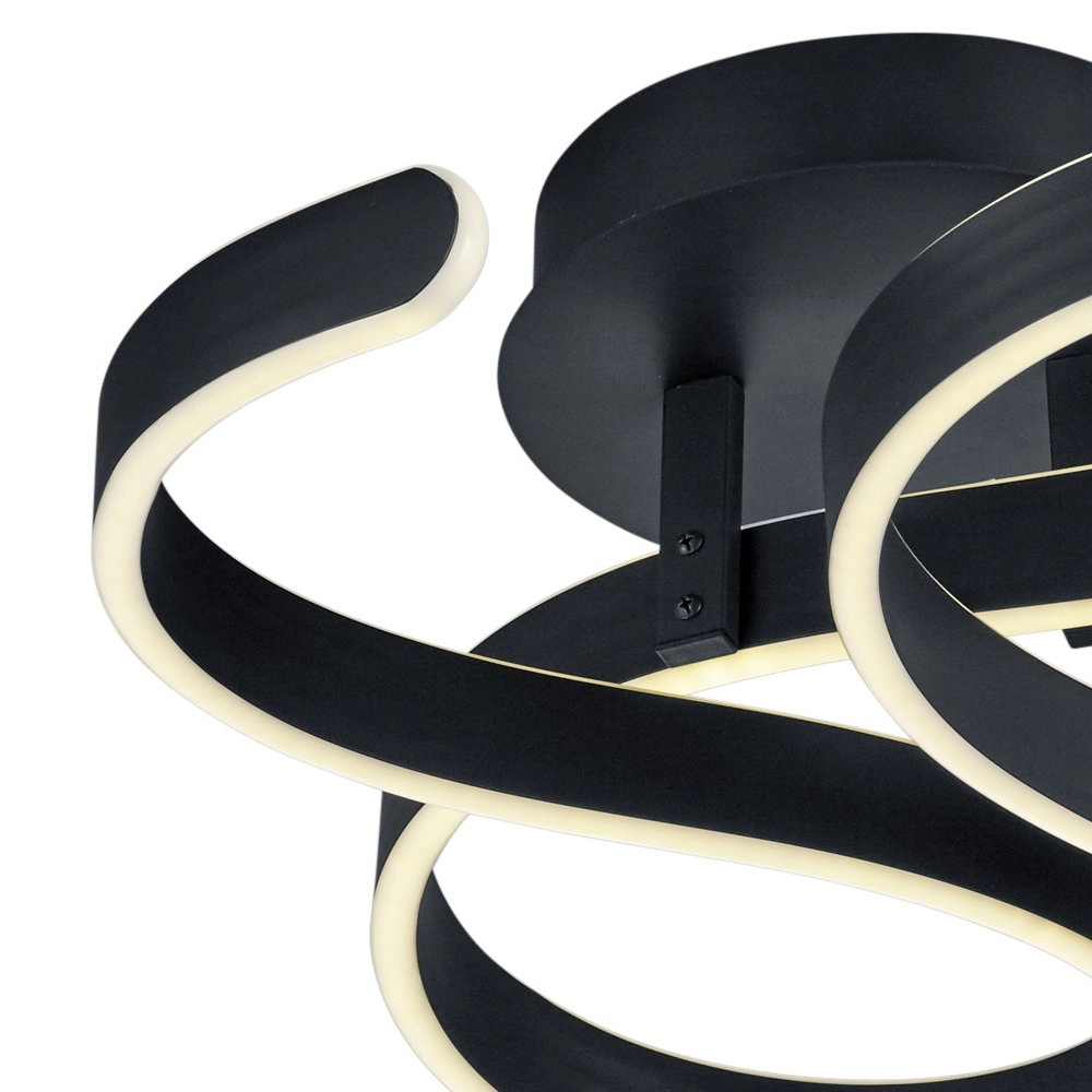 Modern ceiling lamp Francis Ø 54 cm Trio 4017807445312