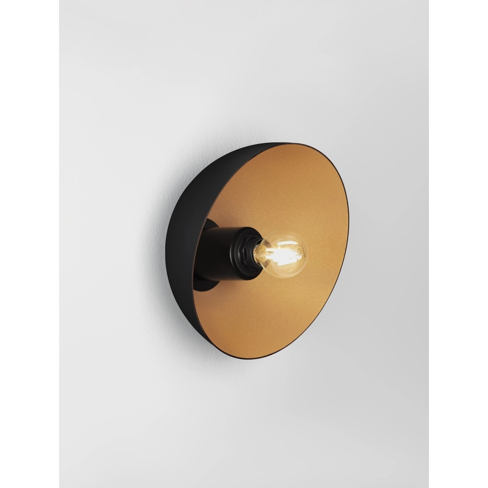 Design wall lamp Onia black with gold