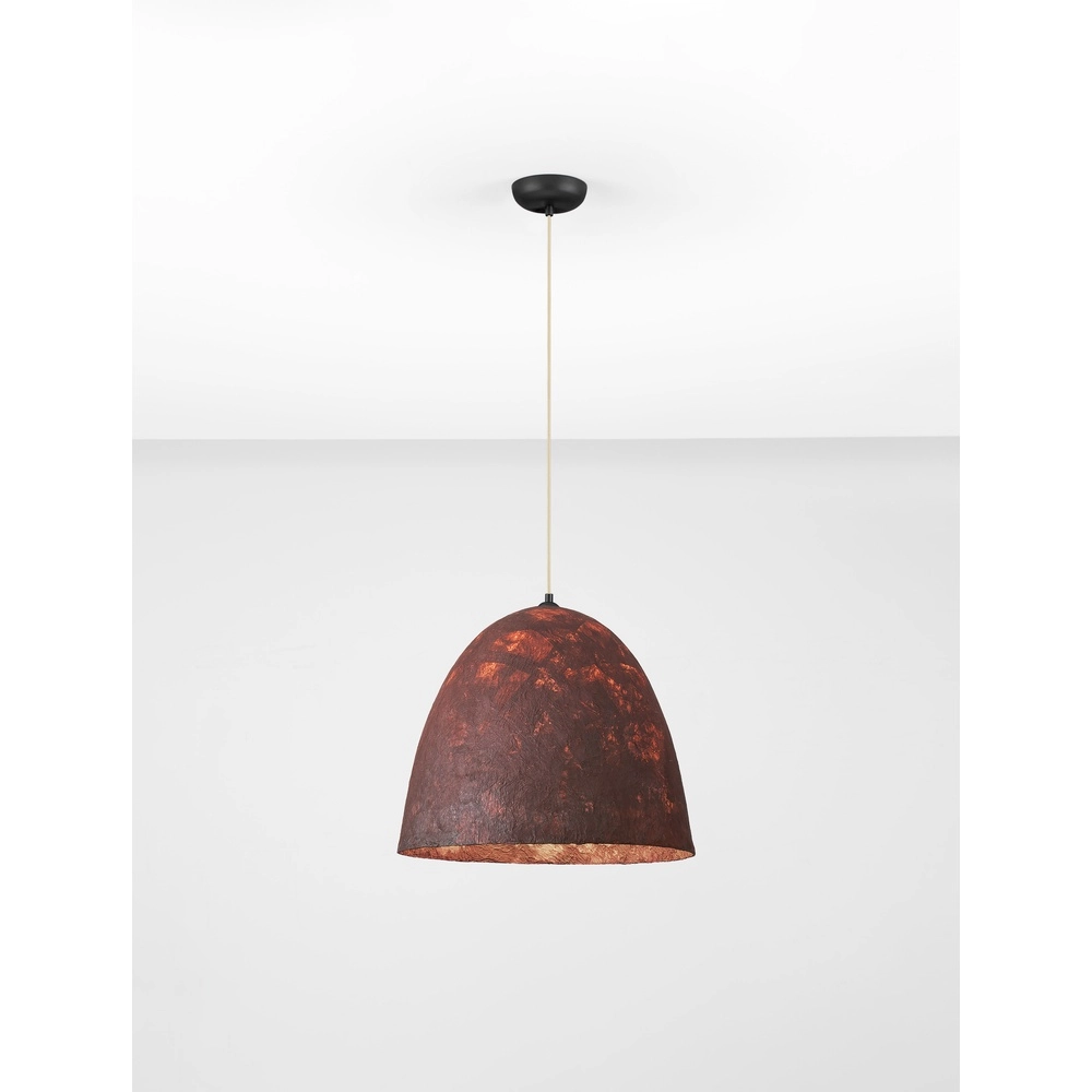 Pendant lamp Solis red Ø 50cm Lyora 5212017477859