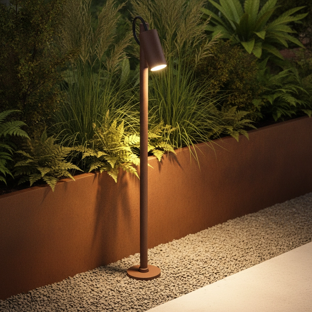 Garden lamp Darma Rusty brown ankle