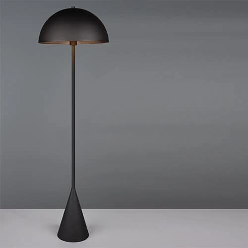 Trendy floor lamp Alfie 130cm - black