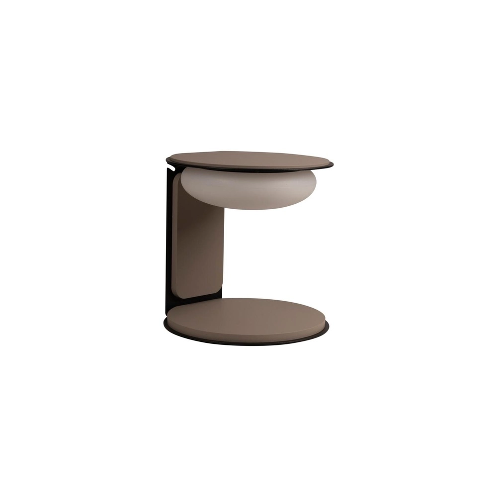 Design table lamp Alinda Ø 20cm taupe