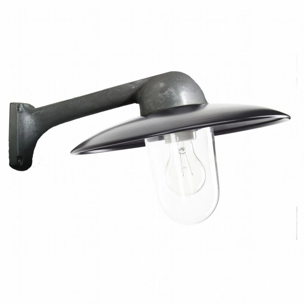 Industrial stable lamp Fabrique anthracite with black