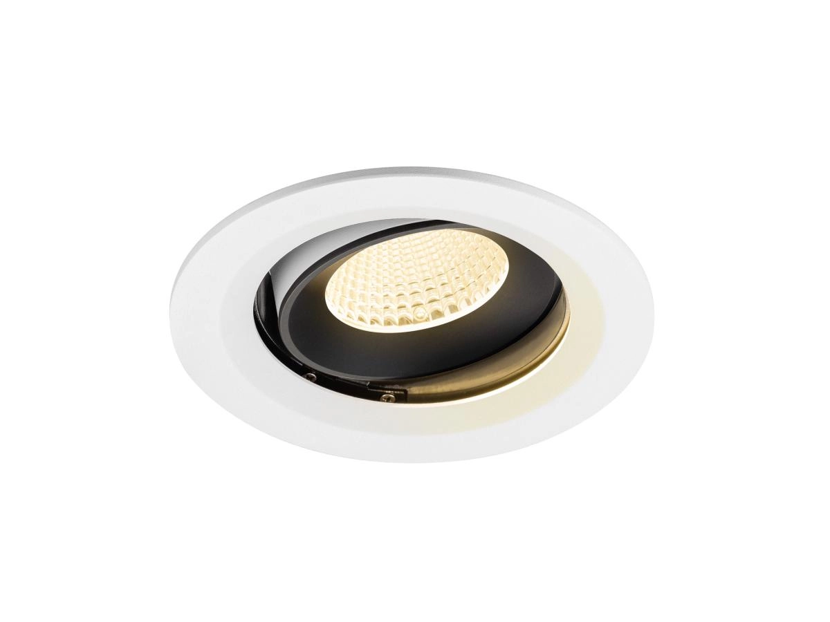 Recessed spotlight Numinos Move M white/black 3000K - 40deg