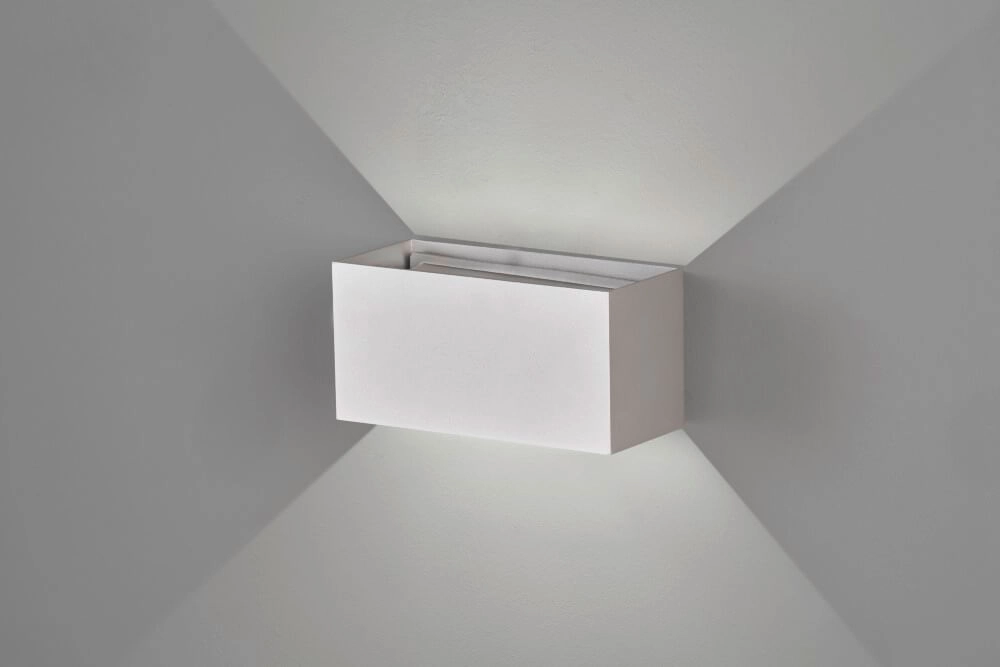 LED wall lamp Wallo silver gray Fischer & Honsel 4003694305181