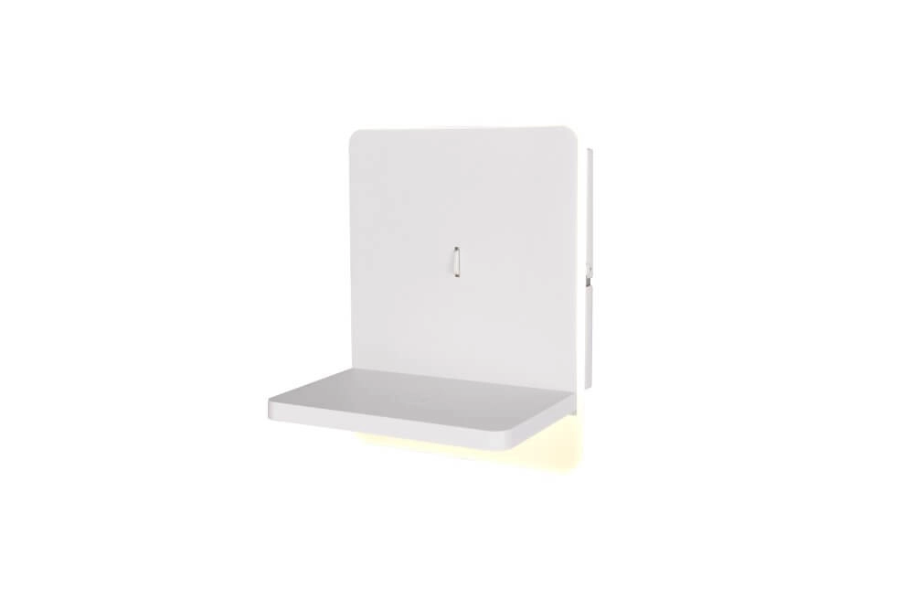 Led bedroom wall lamp Fairfield white Trio 4017807614770