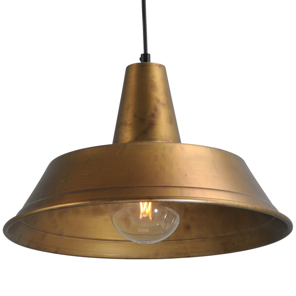 Pendant lamp Industria Brass 45