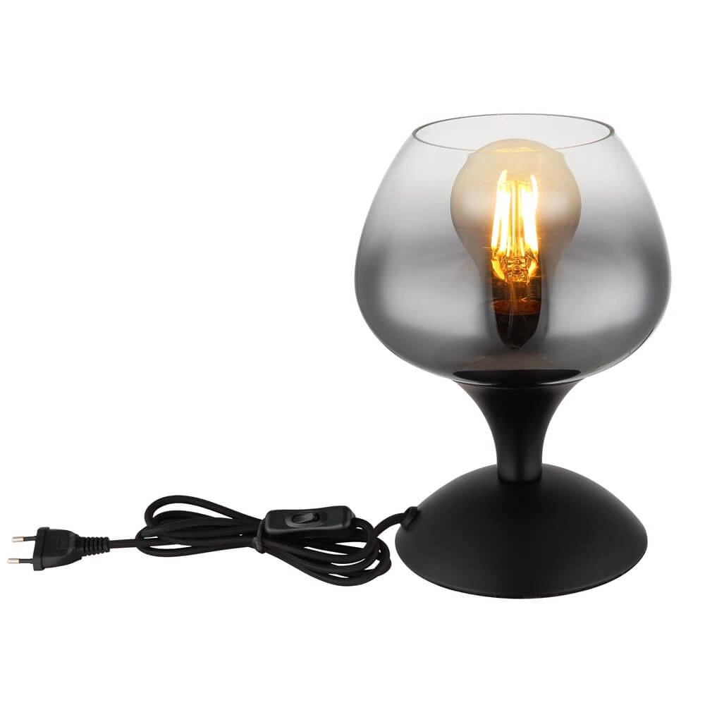 Black table lamp Maxy Ø 15cm Globo 9007371474134