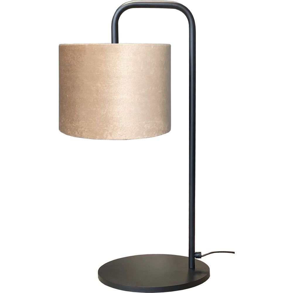 Table table lamp Venus with sand-colored lampshade