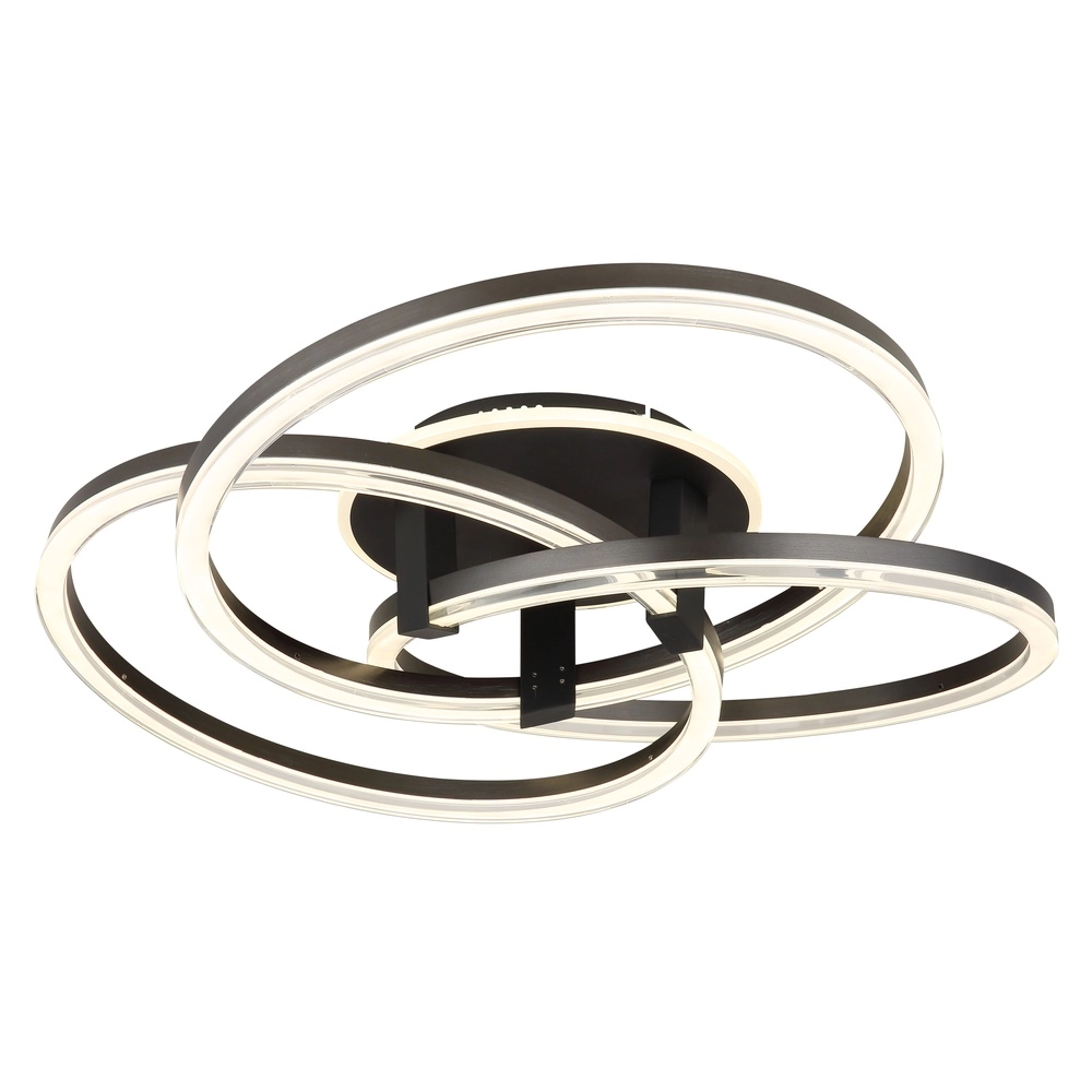Design ceiling lamp Tris anthracite