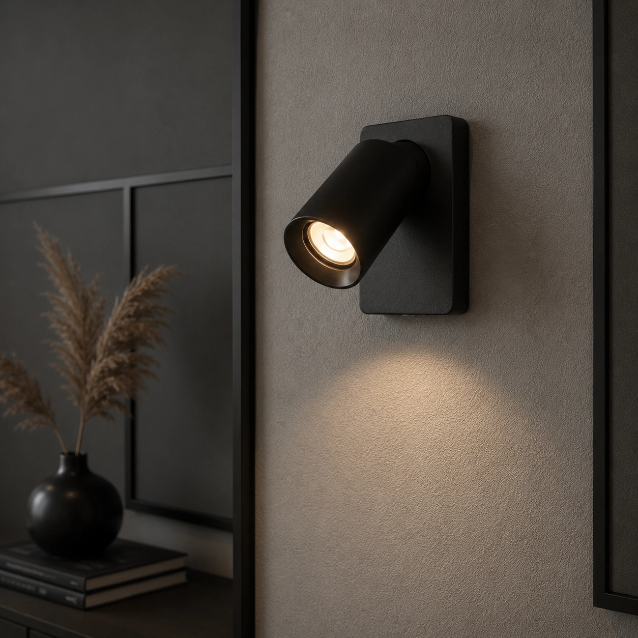 Wall lamp Megano anthracite