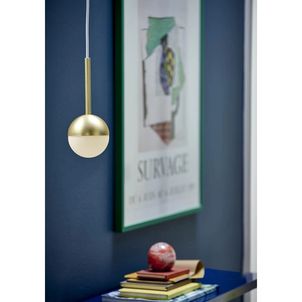 Pendant lamp design Contina brass 1-light Nordlux 5704924006463