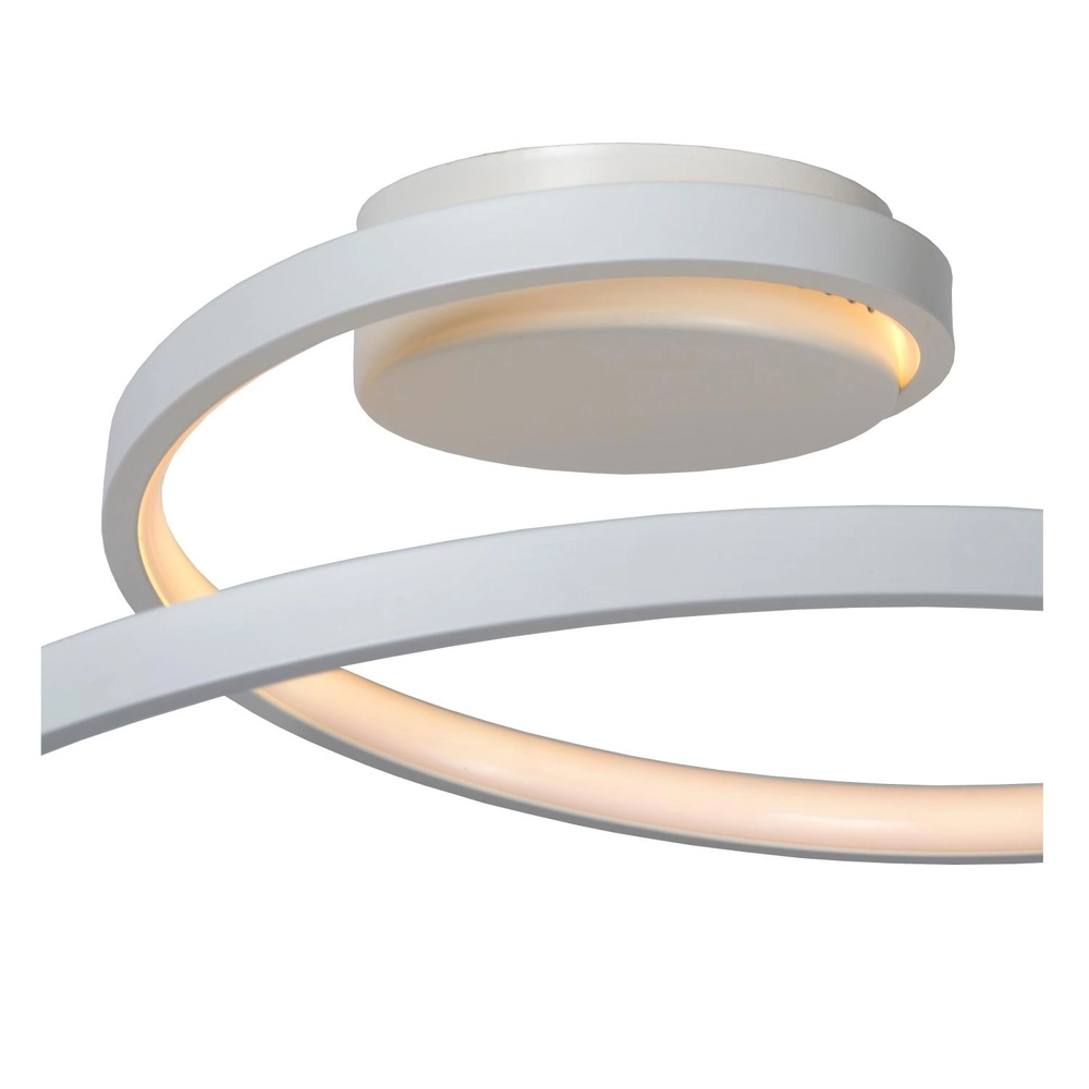Modern ceiling lamp Maxence white Lucide 5411212460752