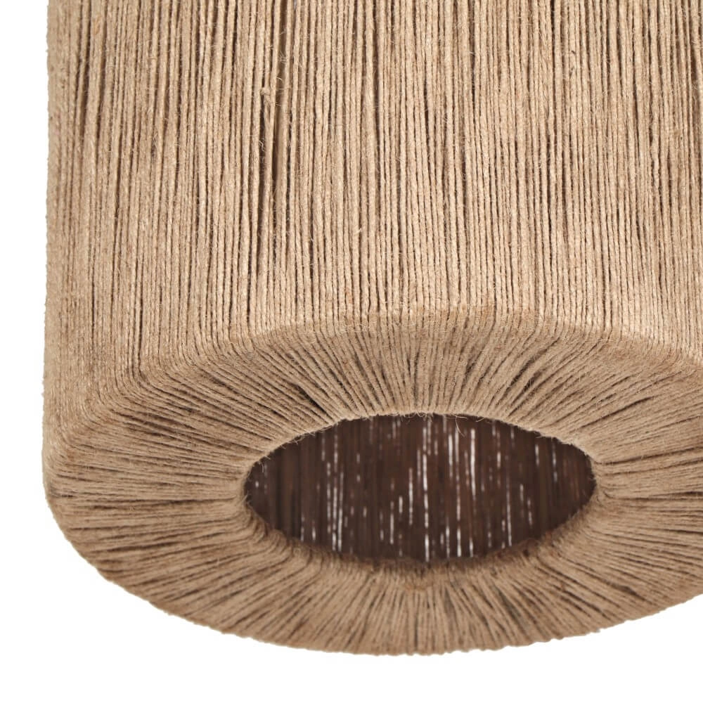 Dining room pendant lamp Smilla with rope caps Trio 4017807617689