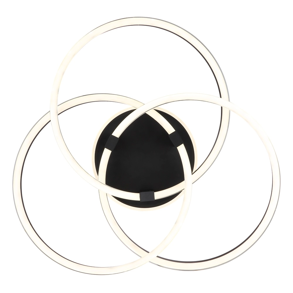 Design ceiling lamp Tris anthracite Globo 9007371510405