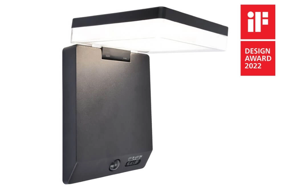 Wall lamp Moze black red dot award