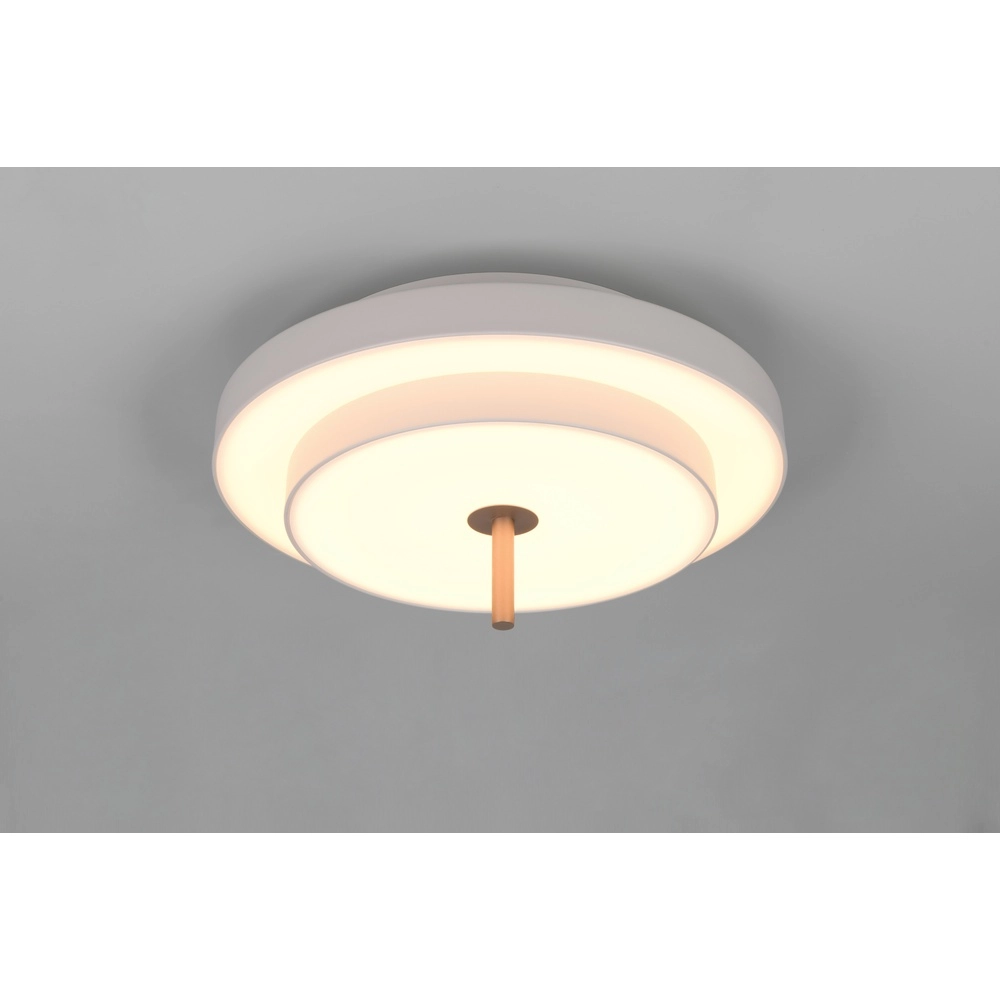 Modern ceiling lamp Keaton white Ø 40cm