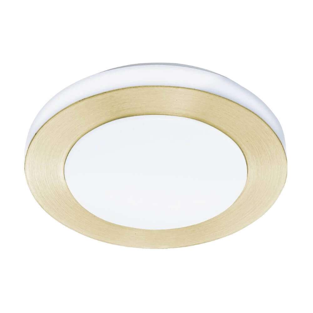 Brass bathroom lamp Led Carpi Ø 30cm